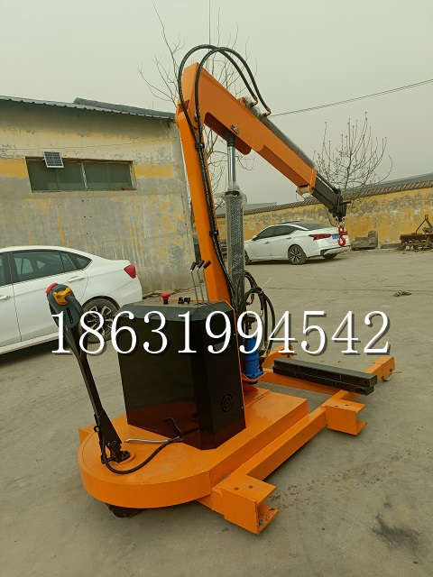 下营区自卸车厢随车吊 自制轮式四不像起重机 四驱平板吊 5吨 贵盛